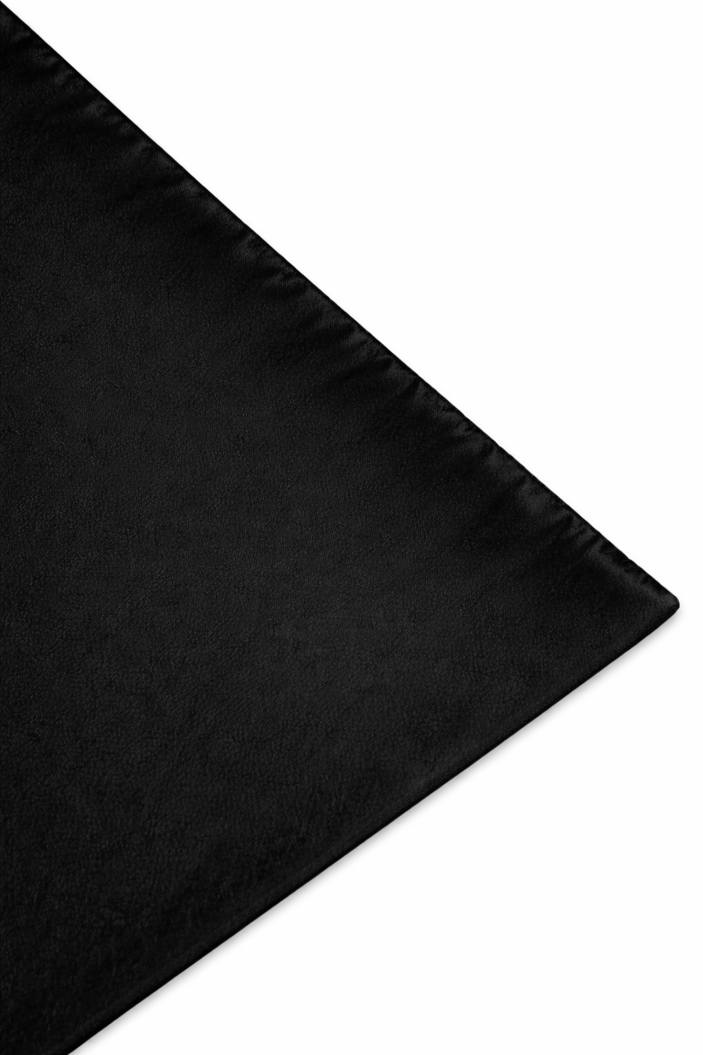 Black Silk Scarf