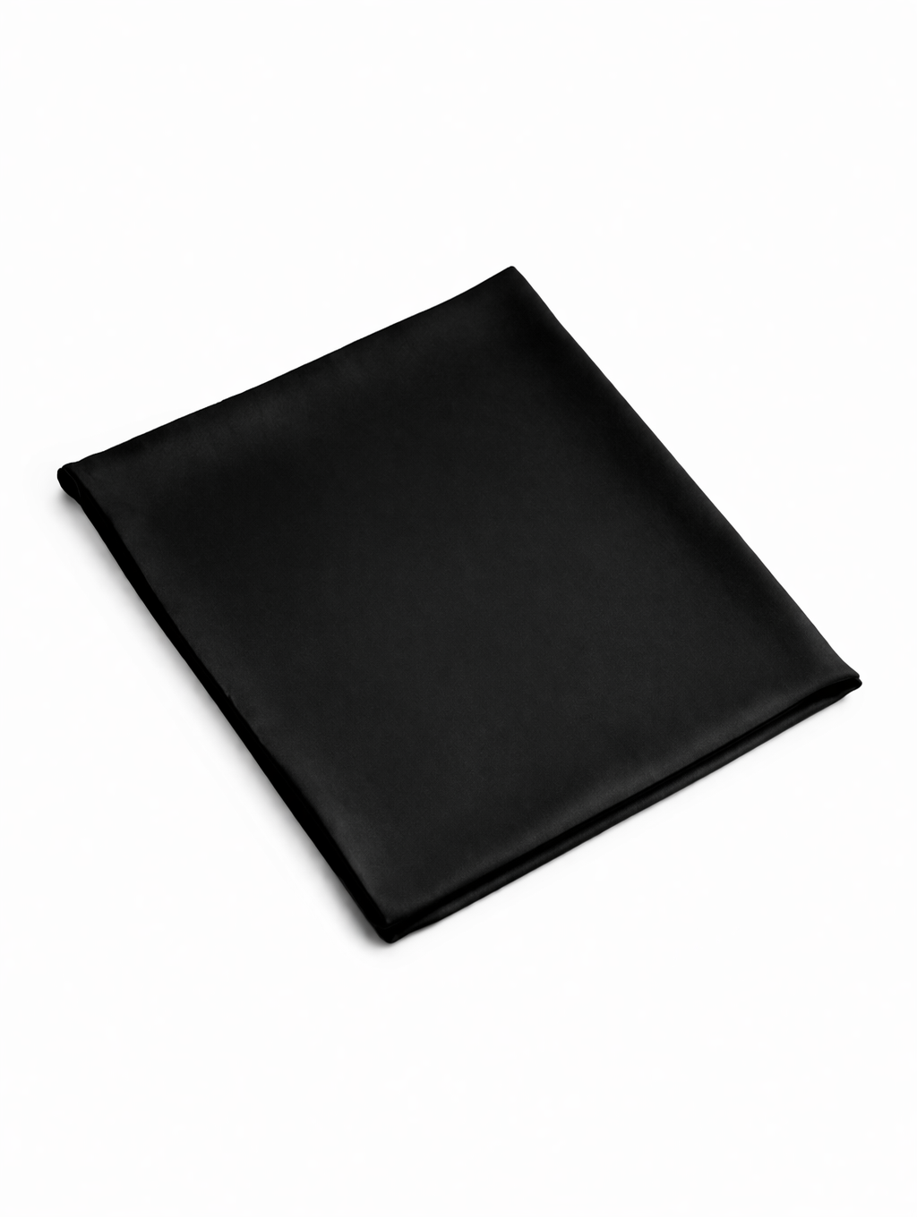 Black Silk Scarf